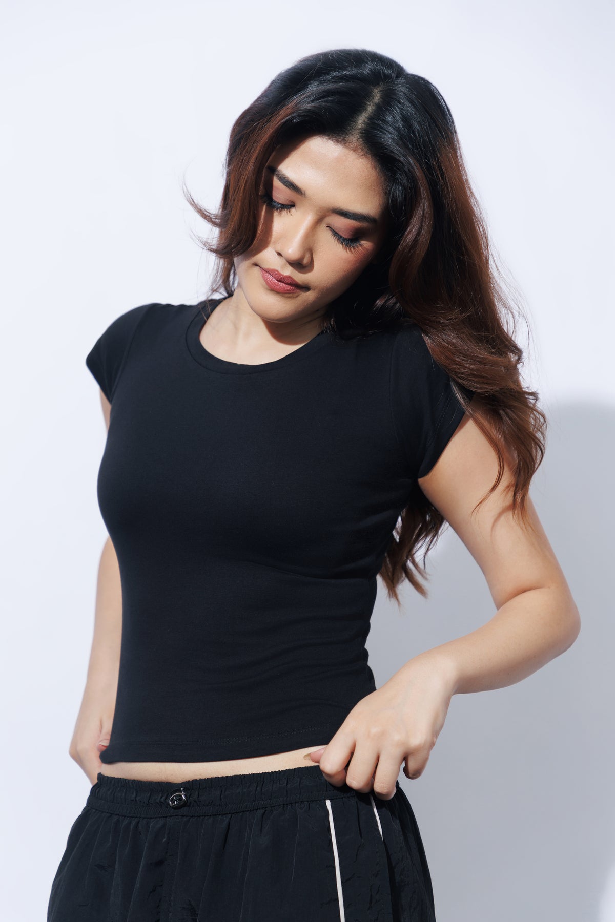 Cotton Fitted T-Shirt