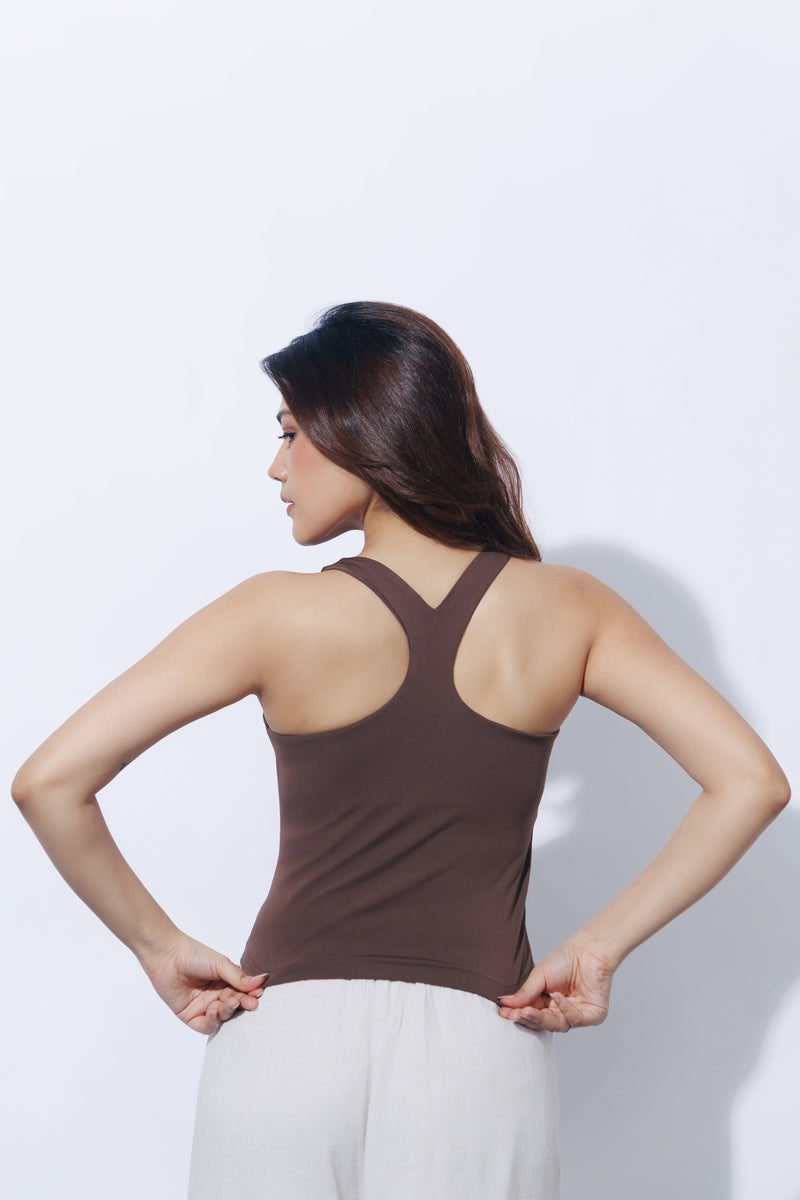 Scoop Neck Racerback Tank