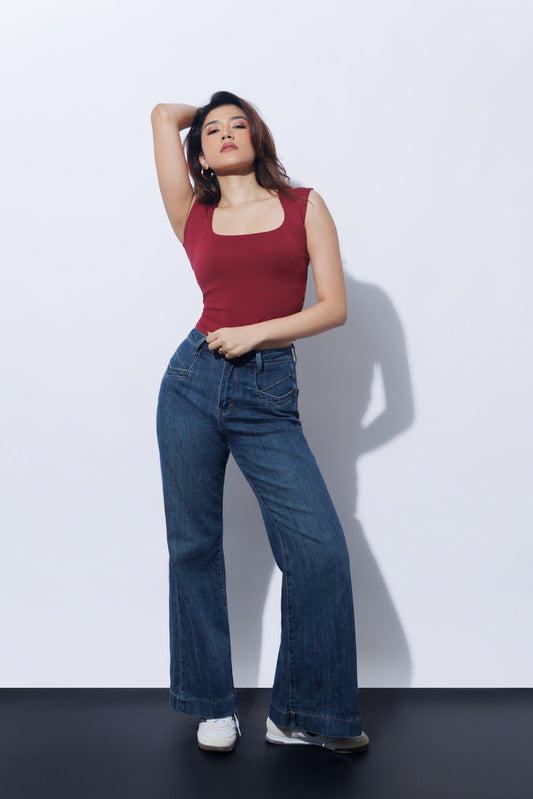 Square Neck Top