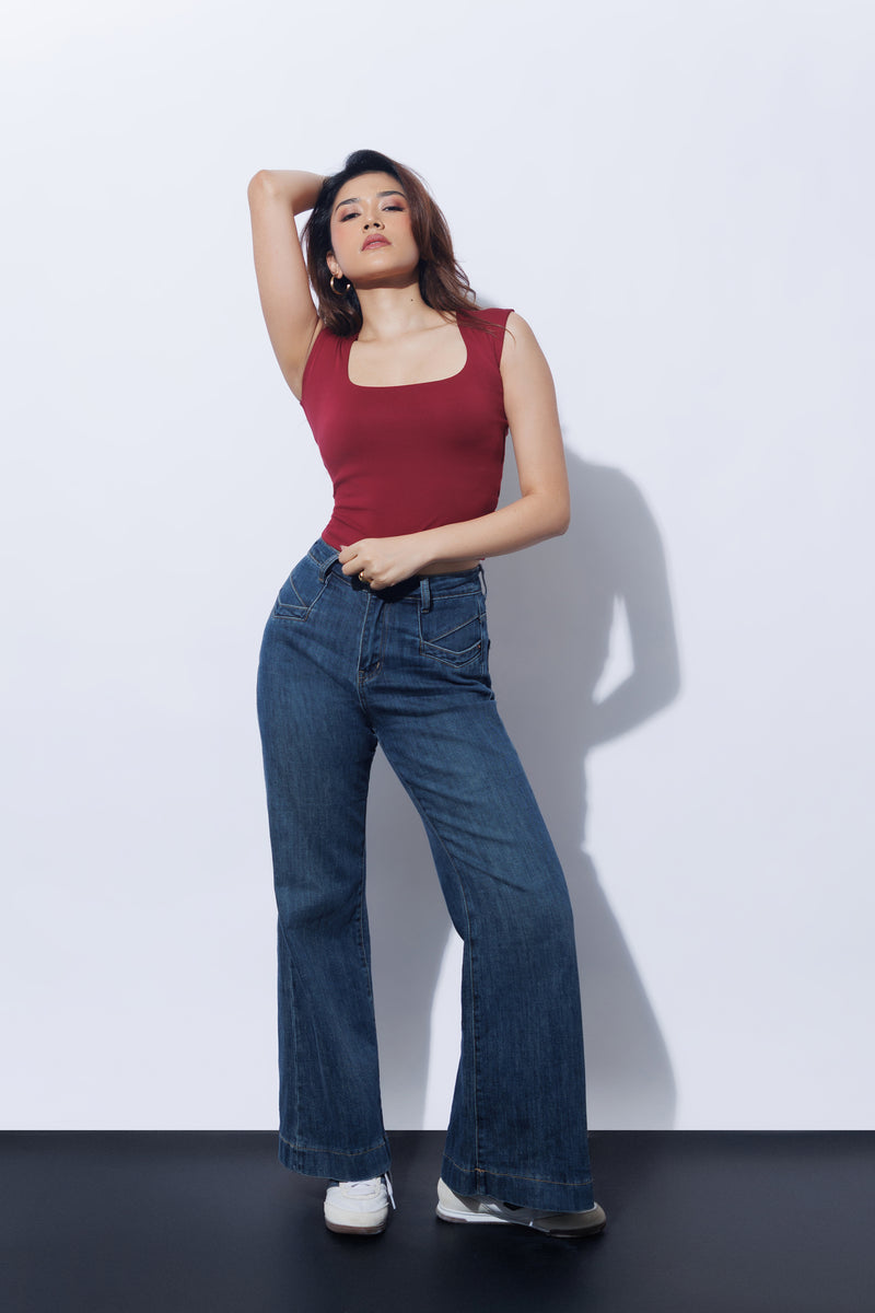 Square Neck Top