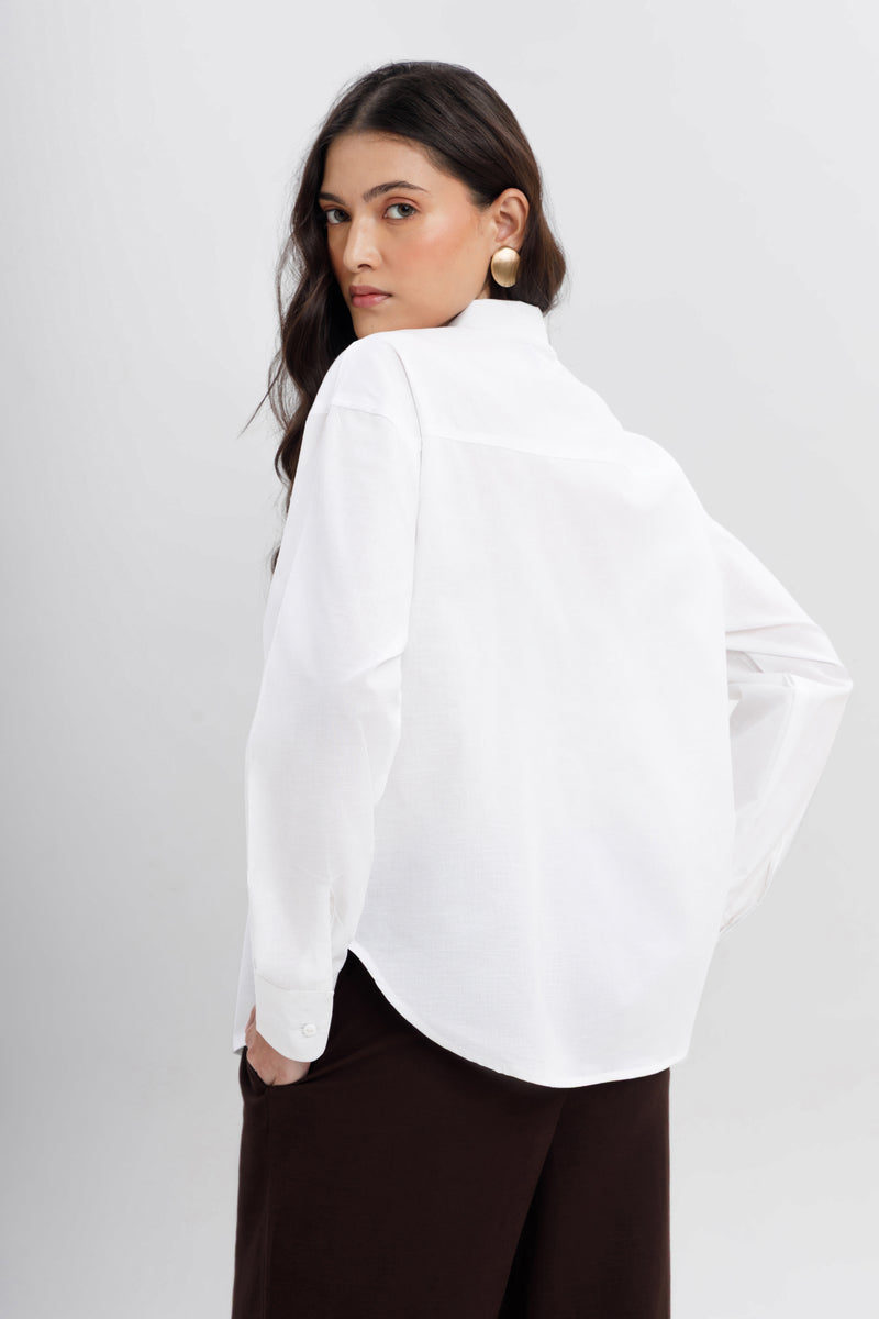 Relaxed Fit Linen Shirt