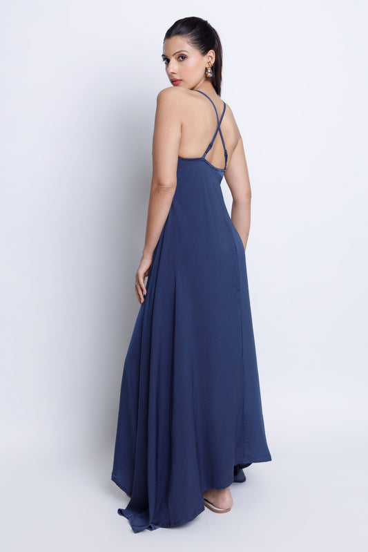 Strappy V-Neck Midi