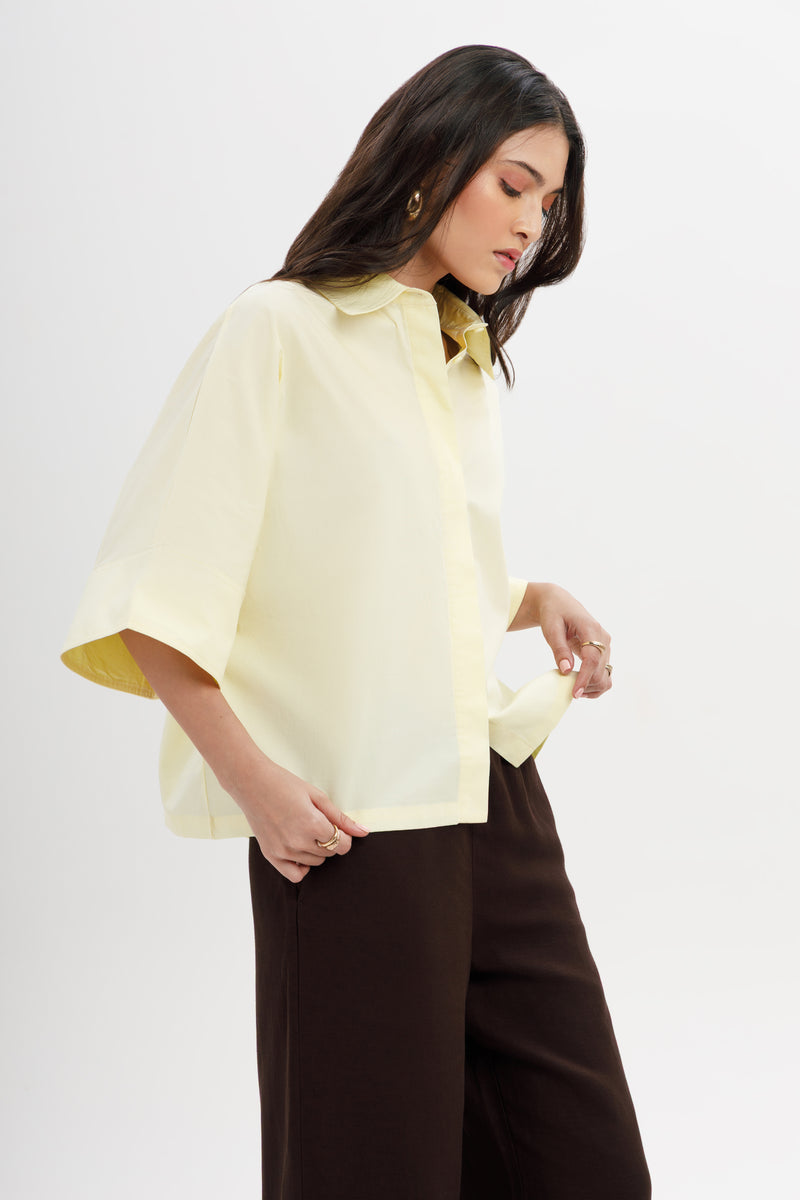 Relaxed Poplin Shirt