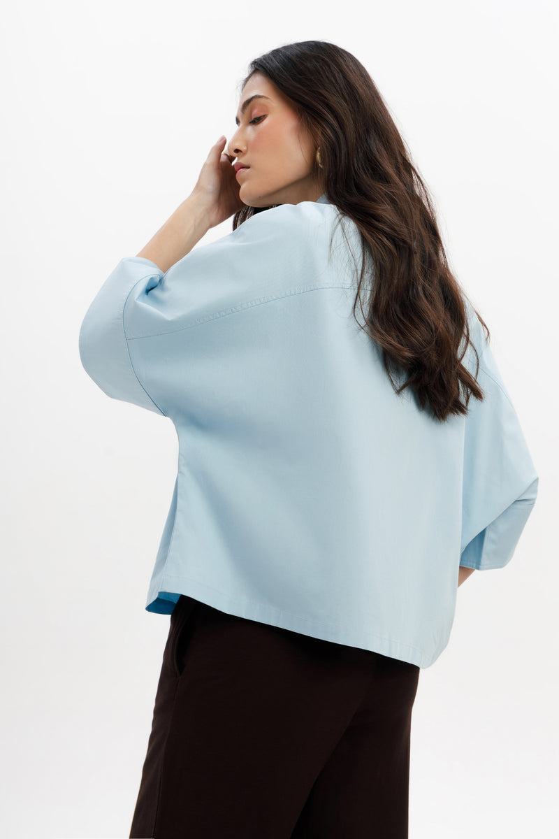 Relaxed Poplin Shirt