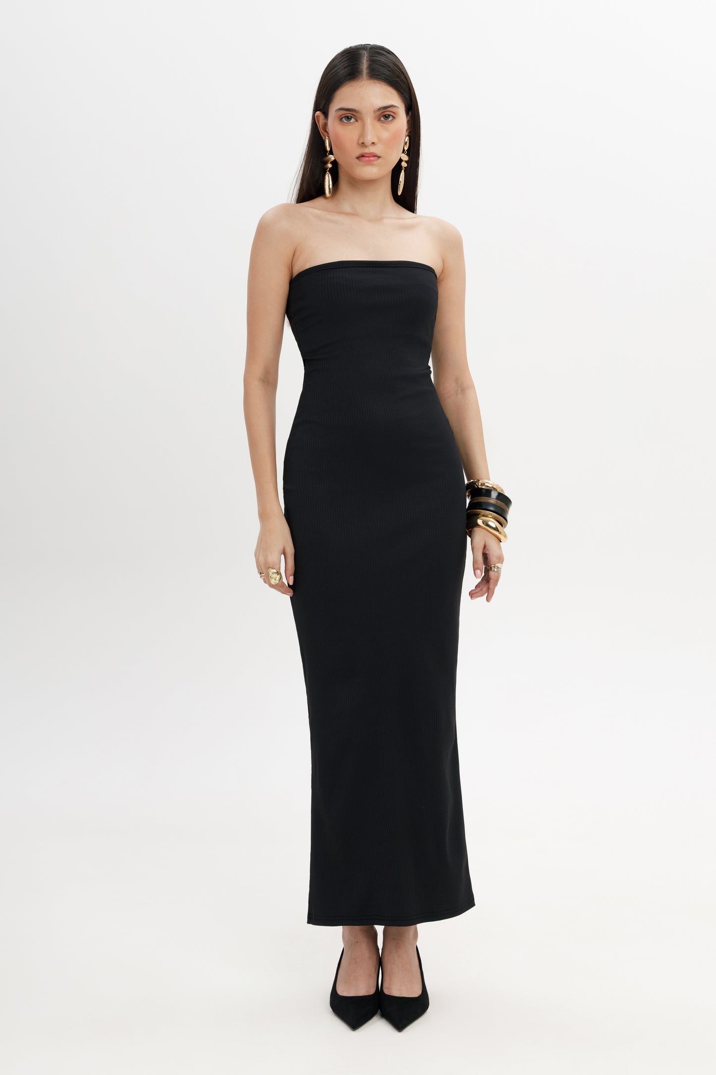 Strapless Bandeau Maxi
