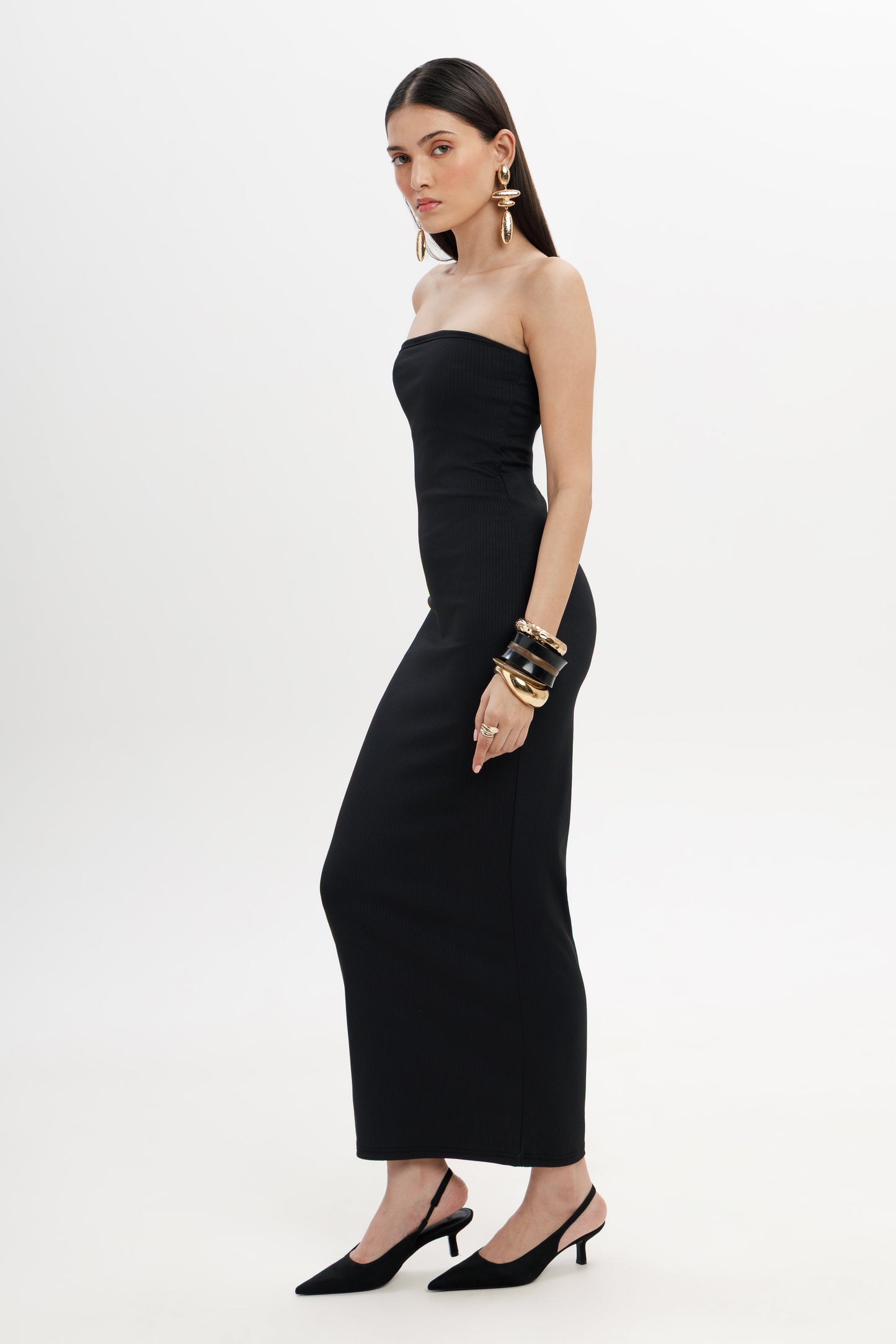 Strapless Bandeau Maxi