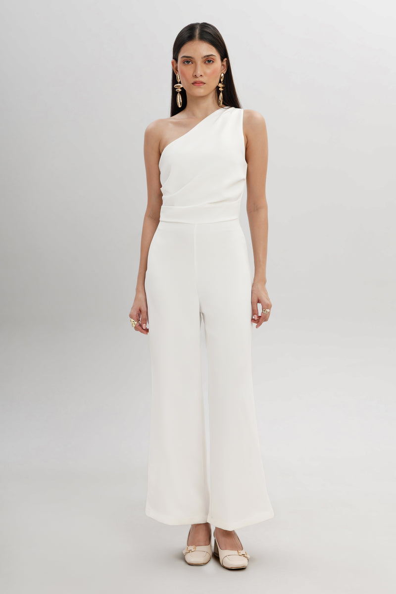 One Shoulder Jumpsuit