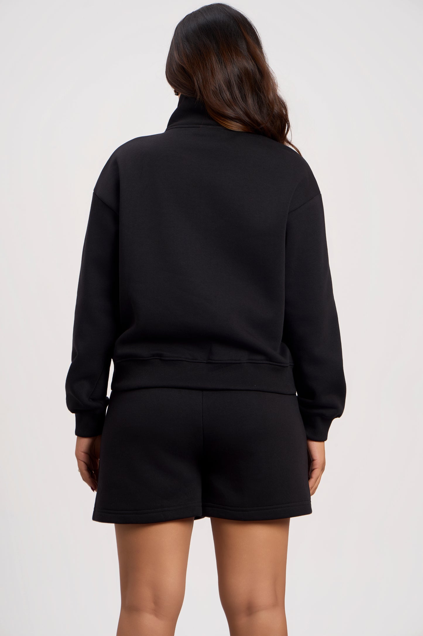 Oversized Zip-Top Sweatshirt