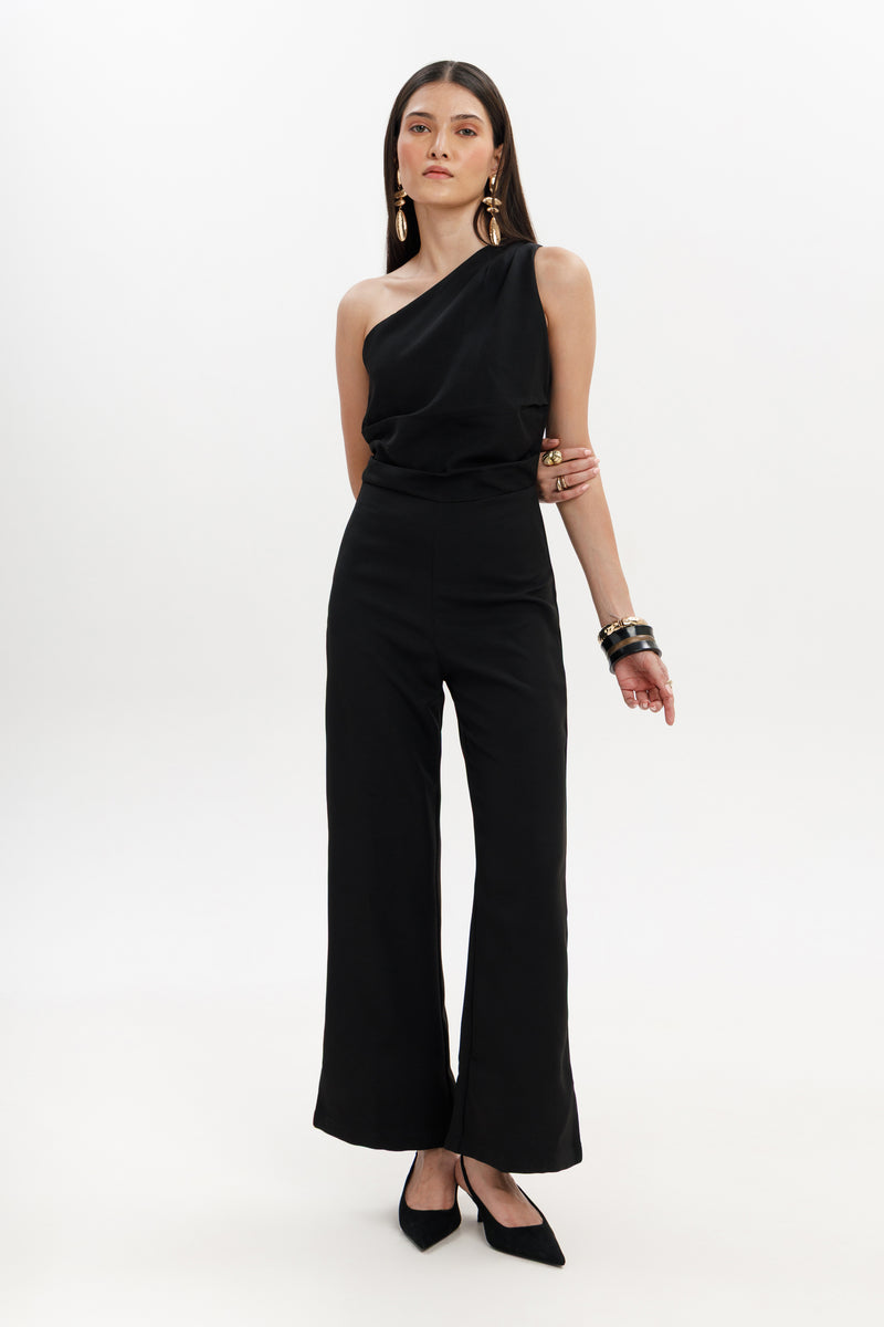 One Shoulder Jumpsuit