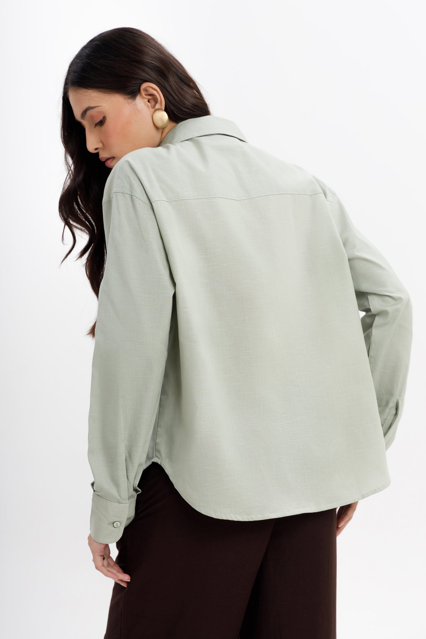 Relaxed Fit Linen Shirt