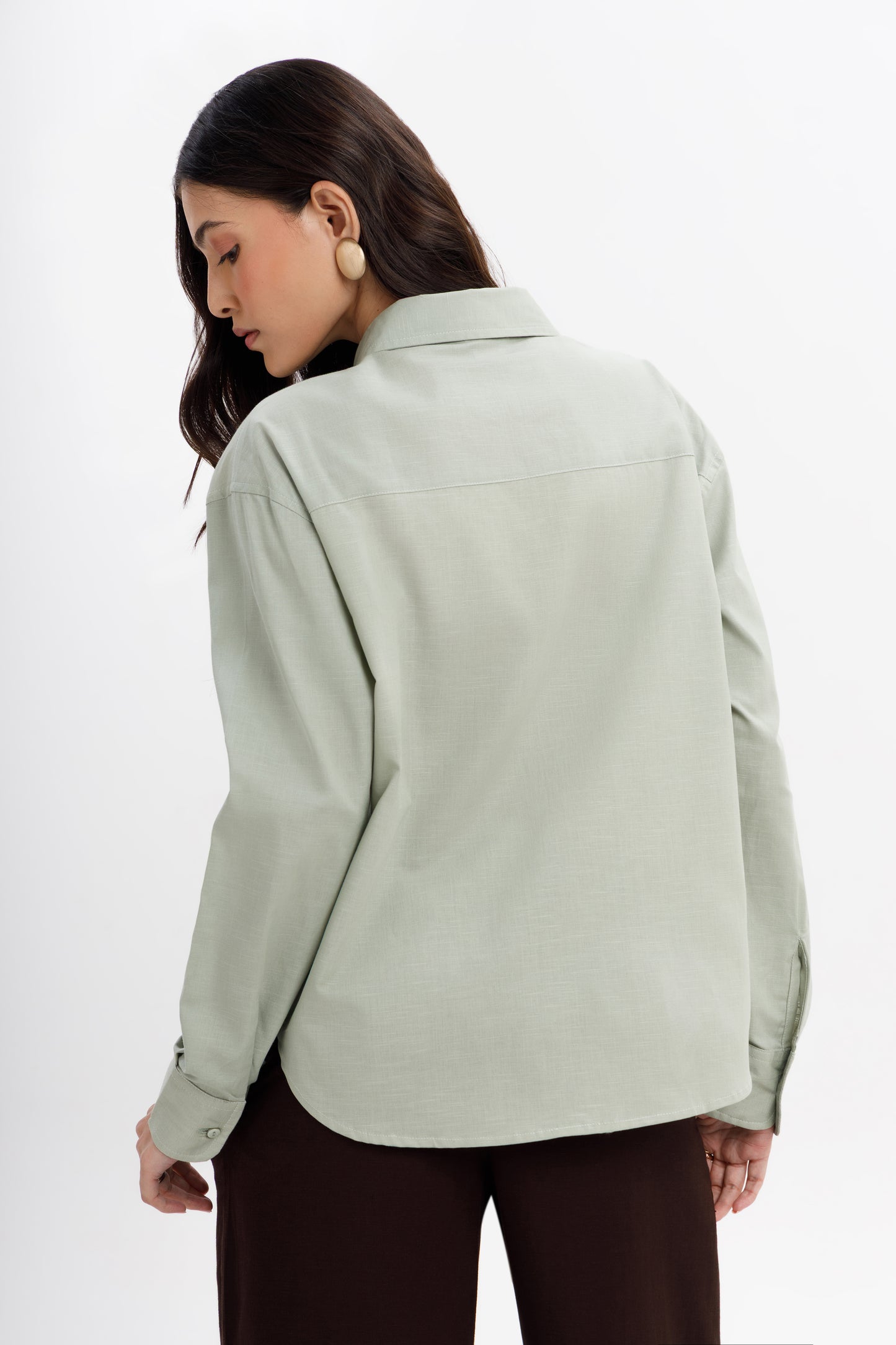 Relaxed Fit Linen Shirt