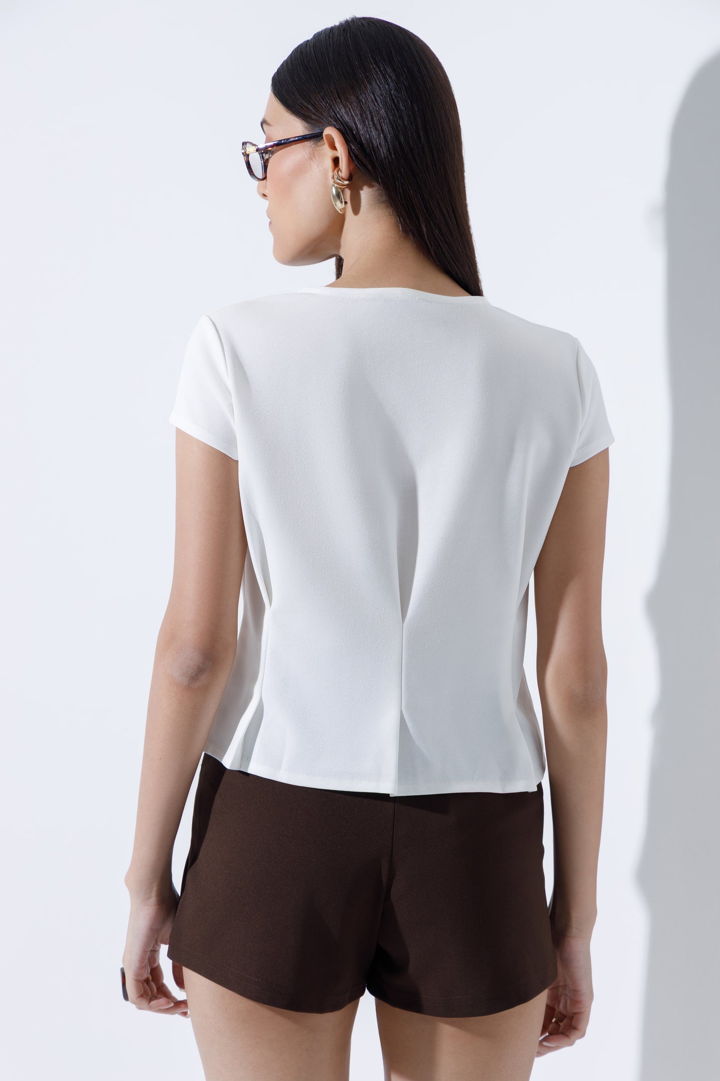 Waisted Tie-Up Top