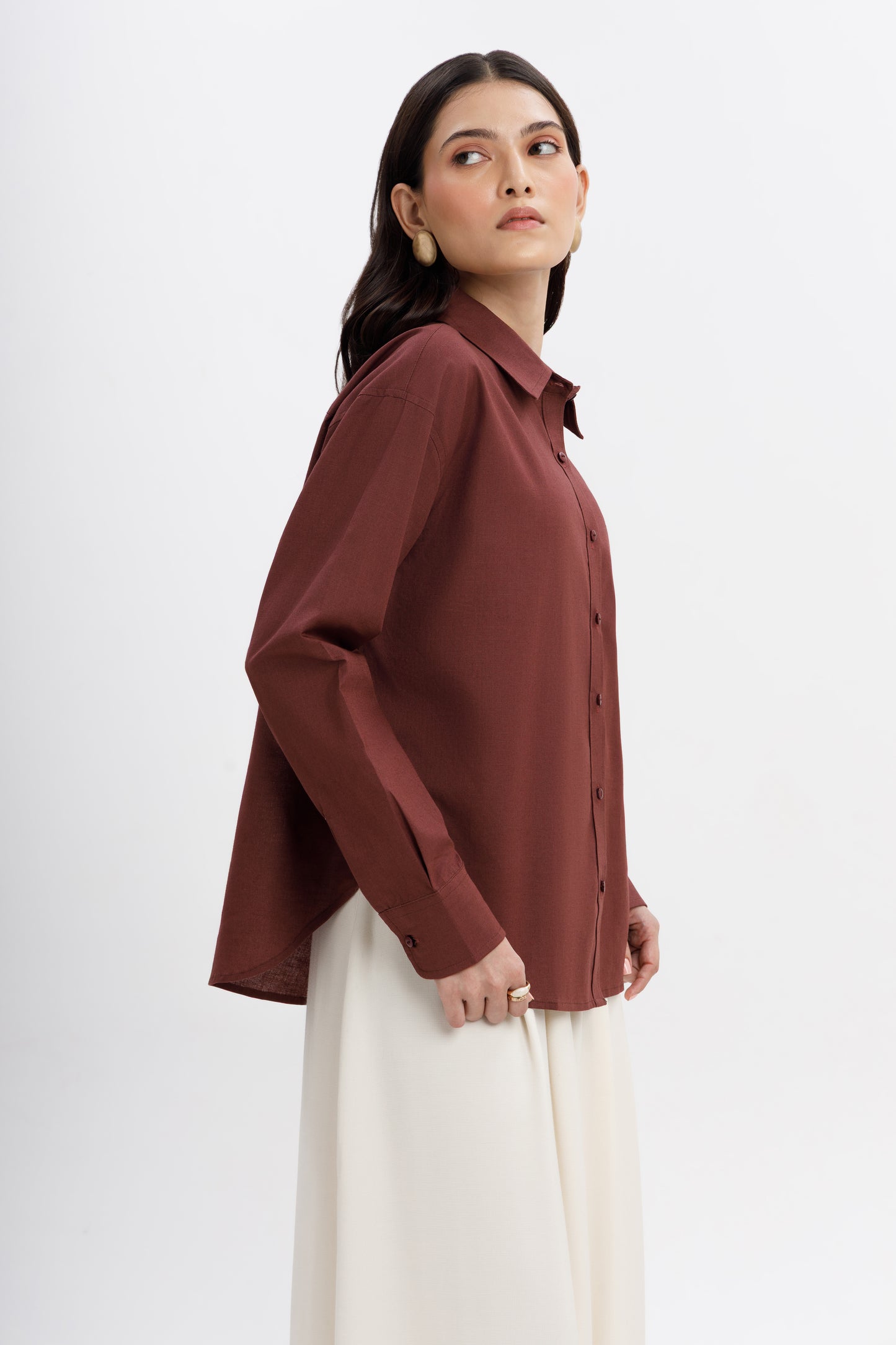 Relaxed Fit Linen Shirt