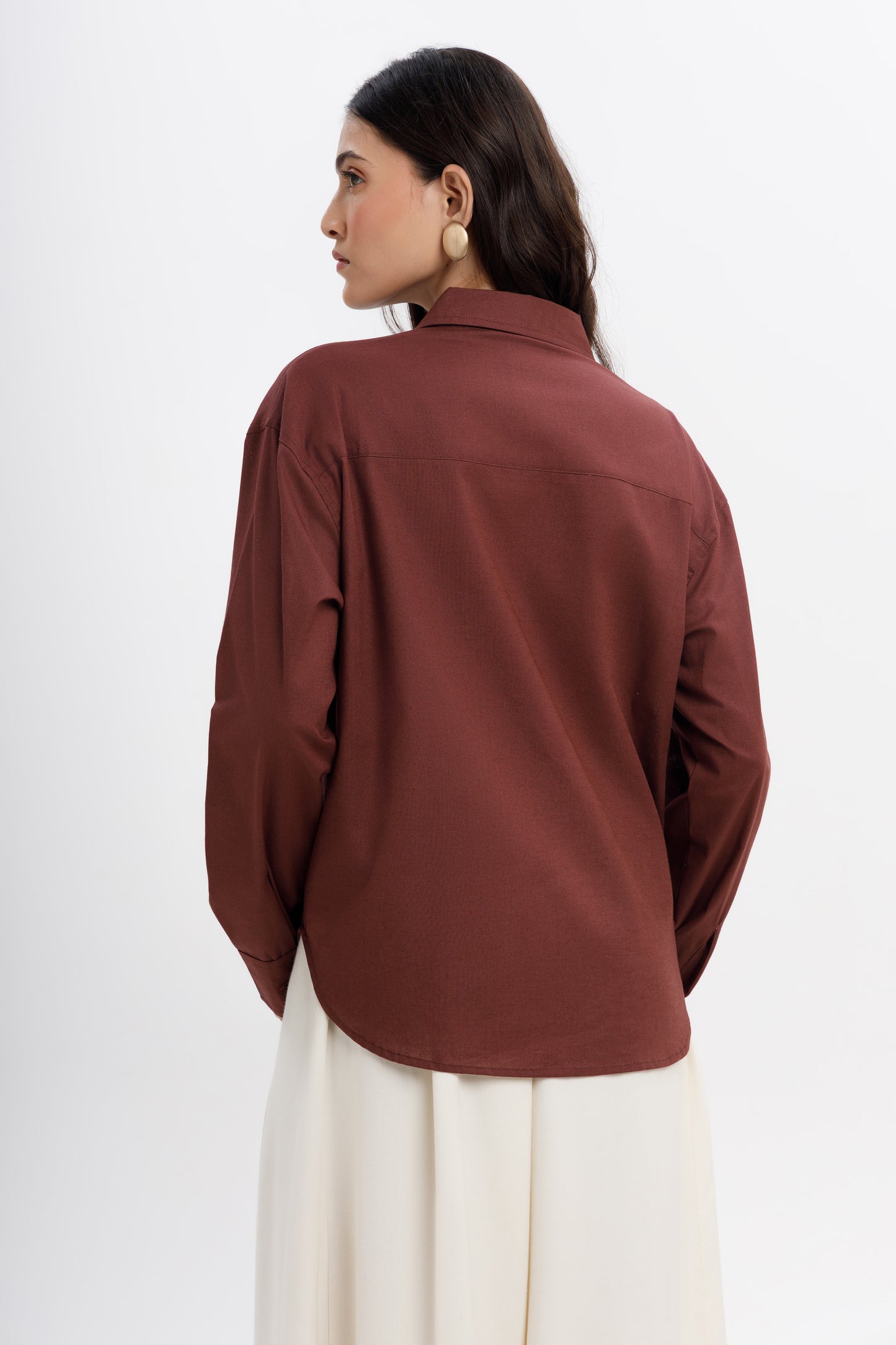 Relaxed Fit Linen Shirt