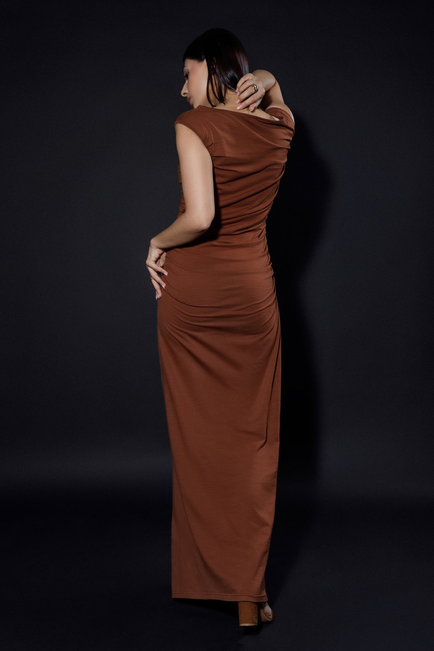 Ruched Maxi Dress