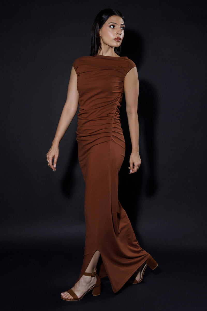 Ruched Maxi Dress