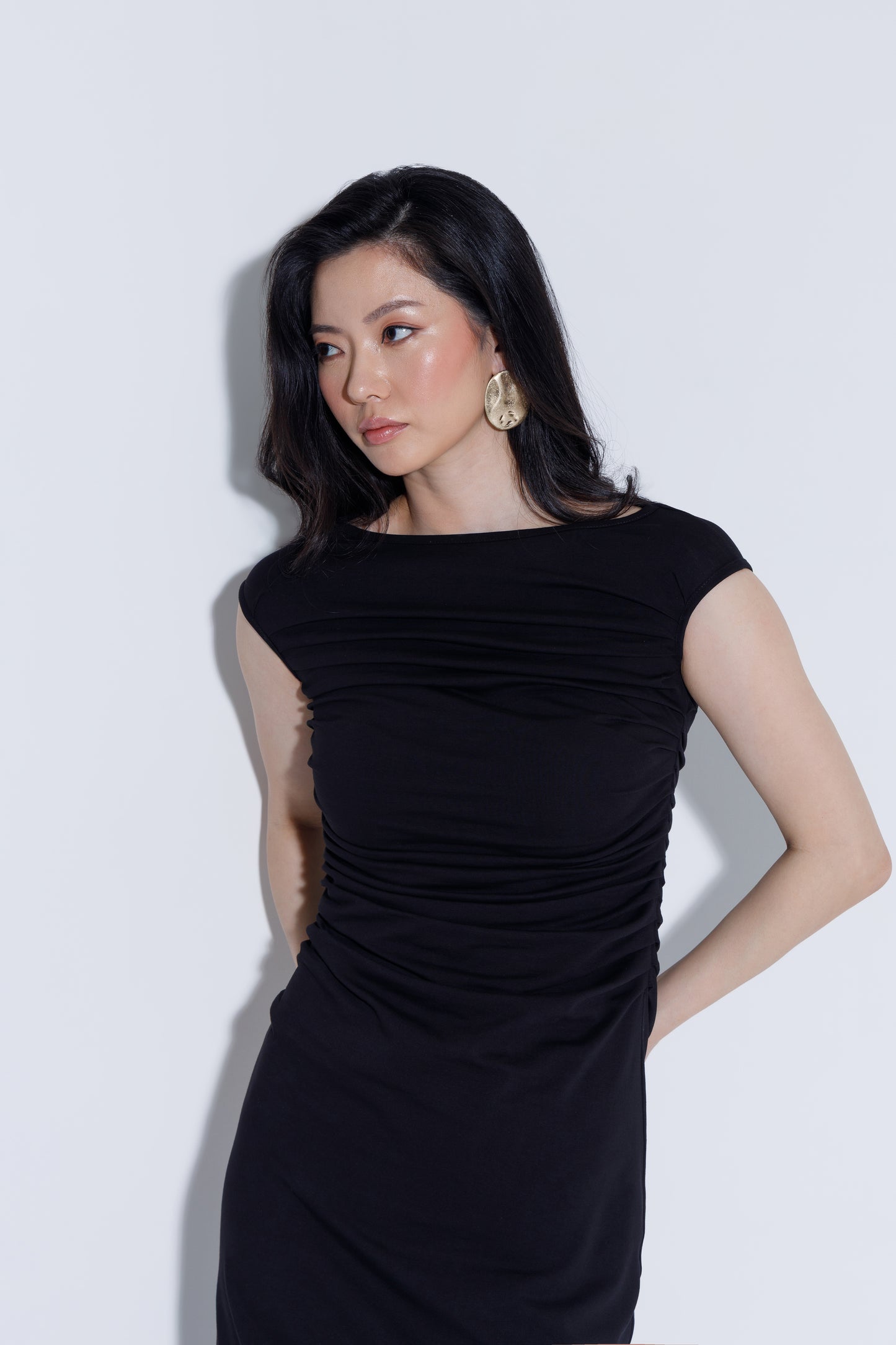 Ruched Maxi Dress
