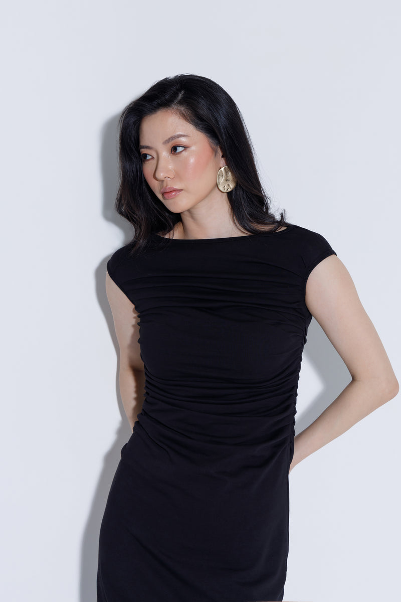 Ruched Maxi Dress