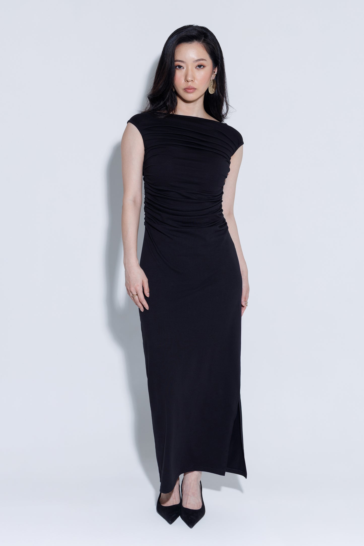 Ruched Maxi Dress