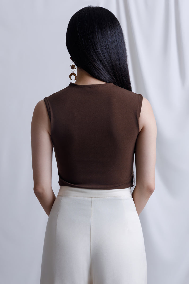 Stretch Sweetheart Neckline Bodysuit