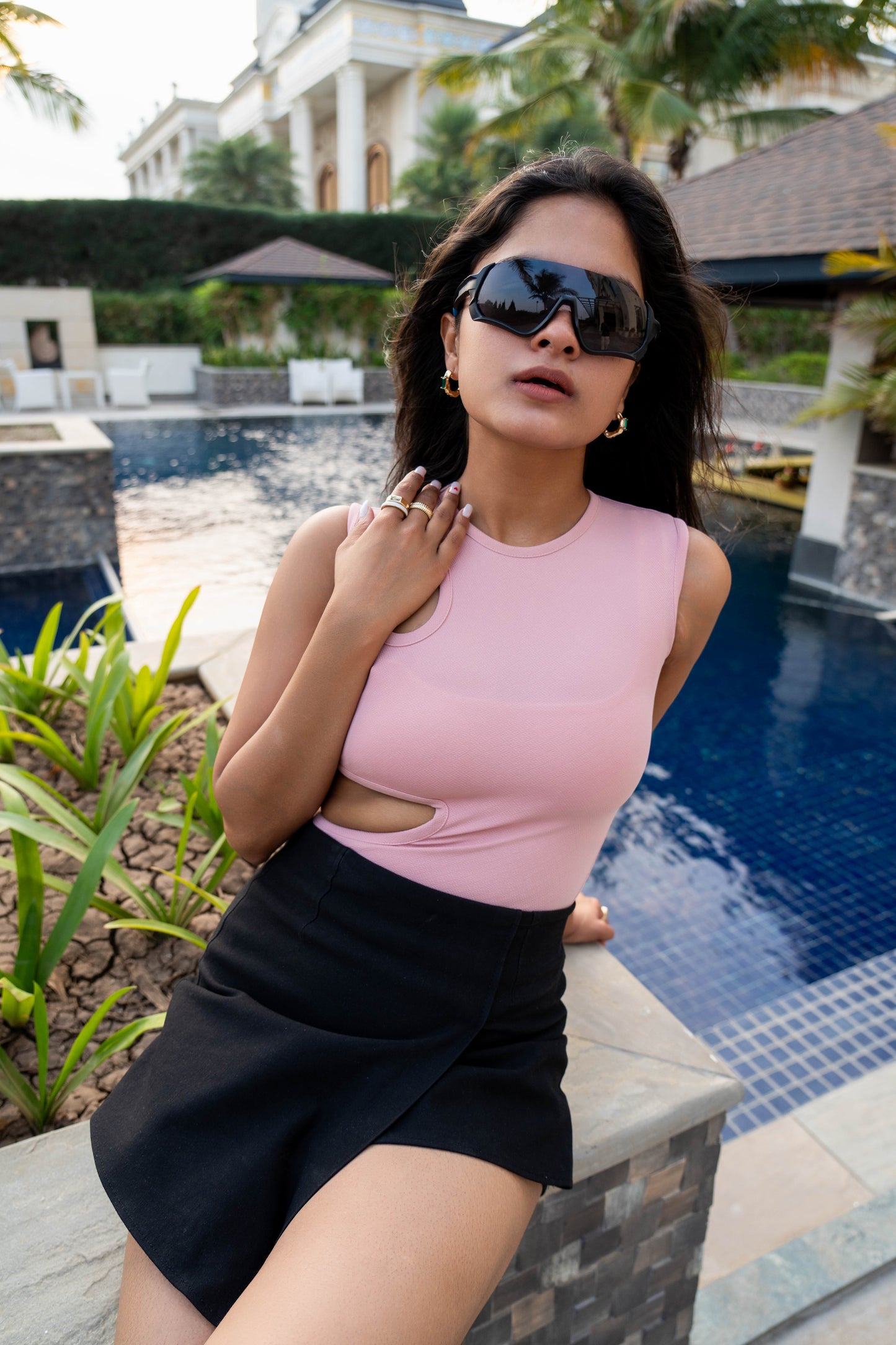 Cut Out Detail Bodysuit