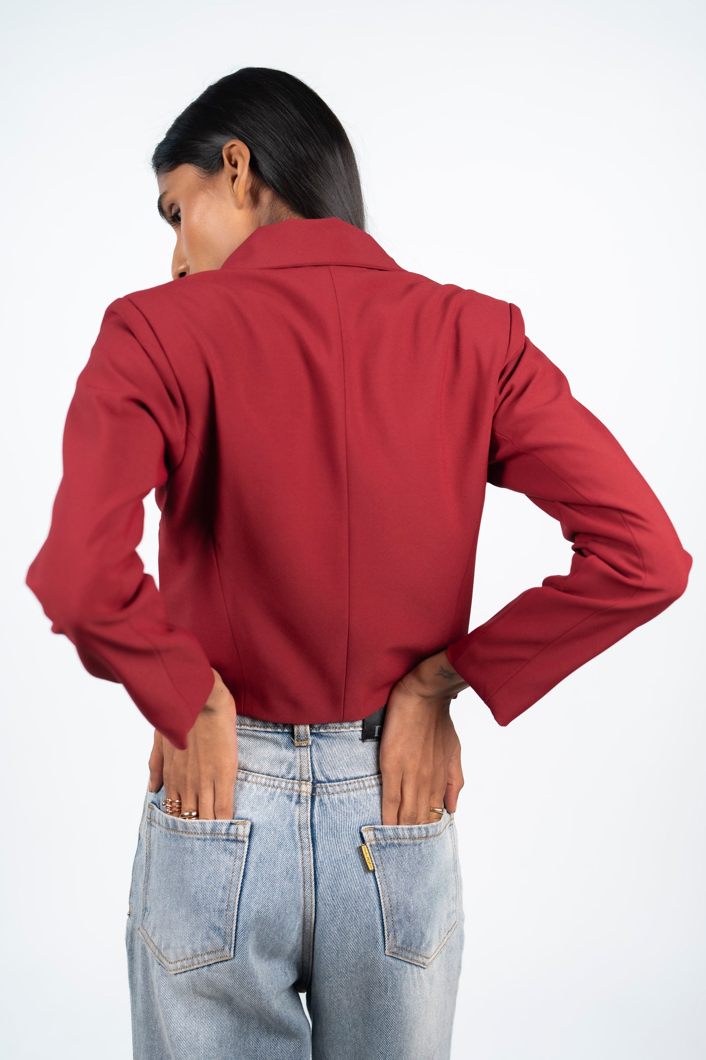 Cropped Blazer