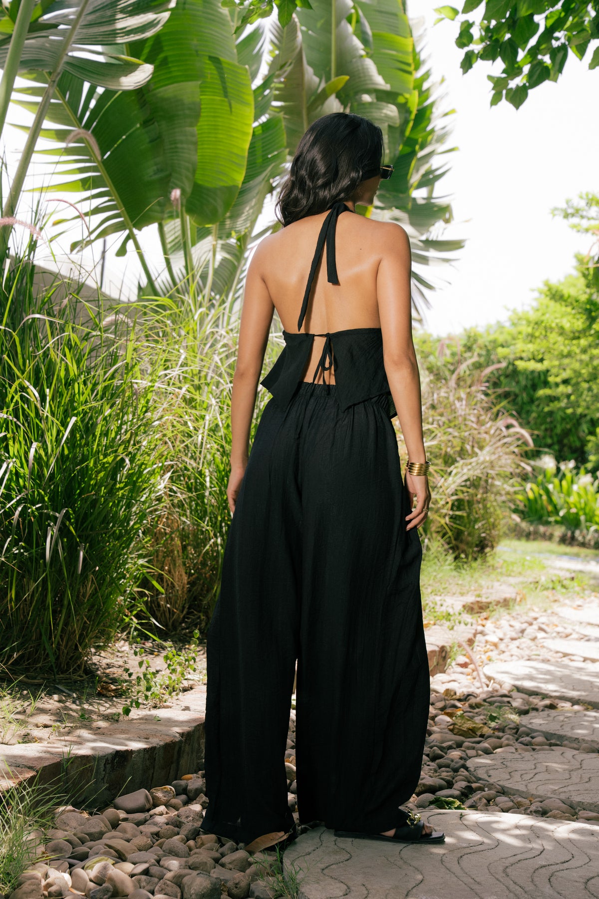 Plunge Halter Top