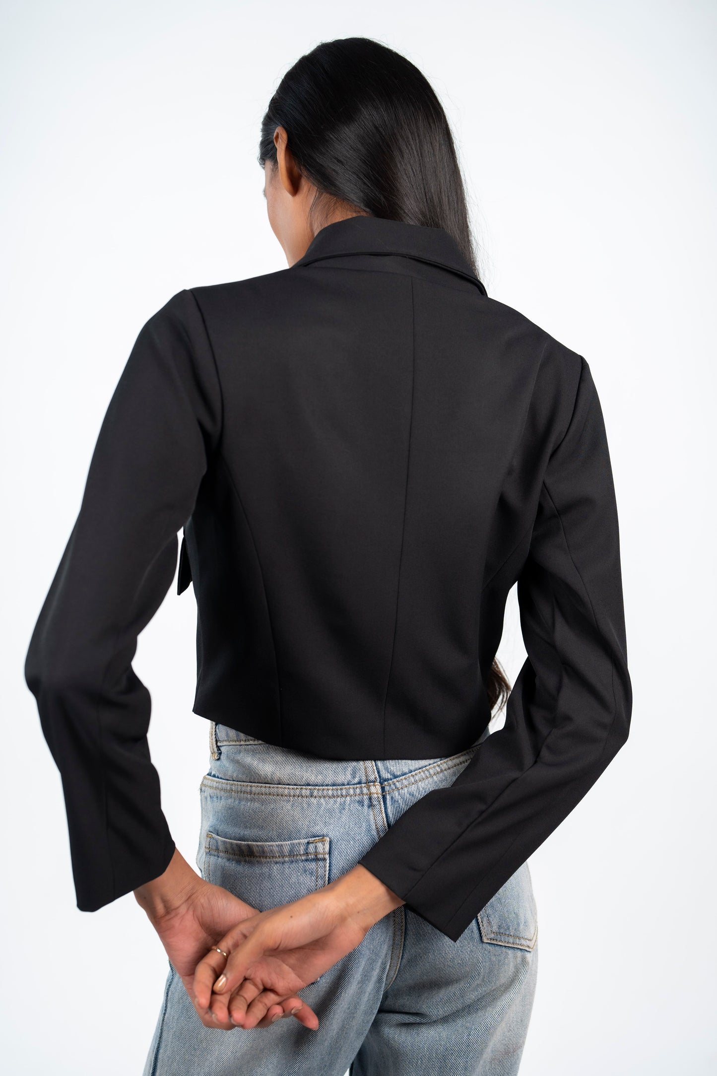 Cropped Blazer