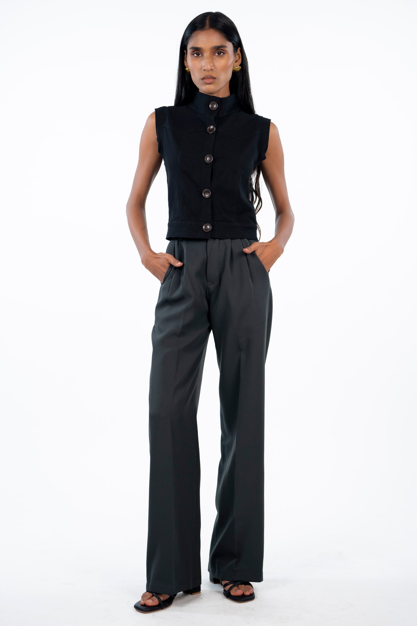 Pleated Trousers