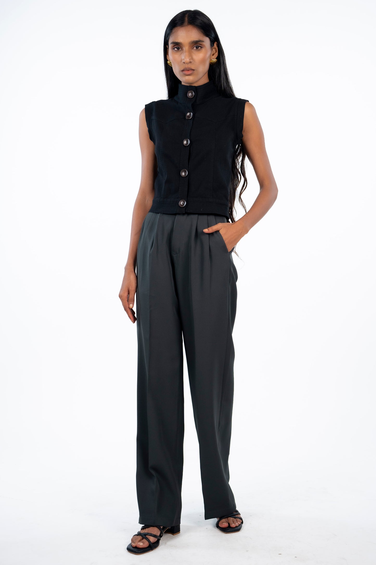 Pleated Trousers