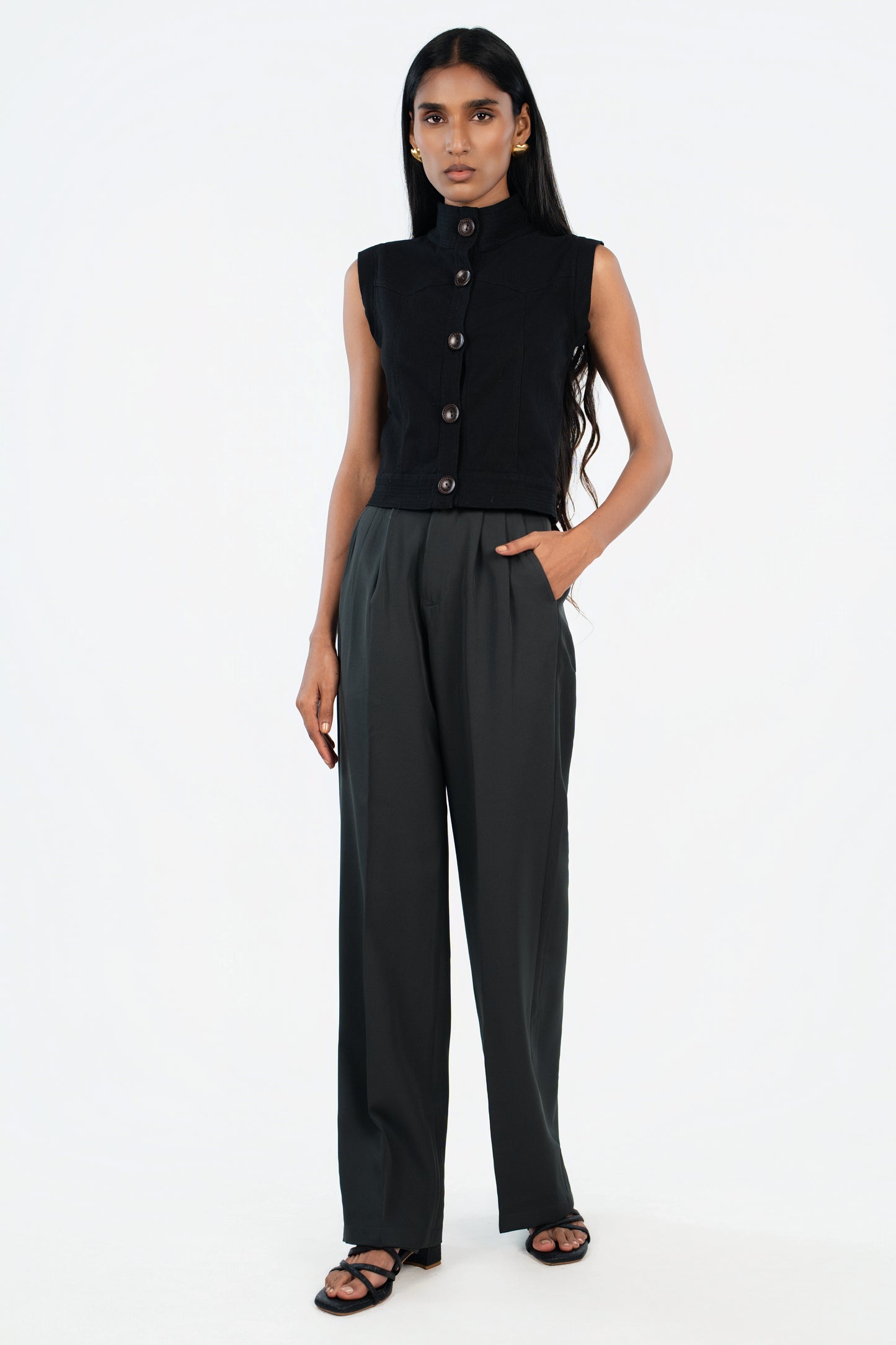 Pleated Trousers