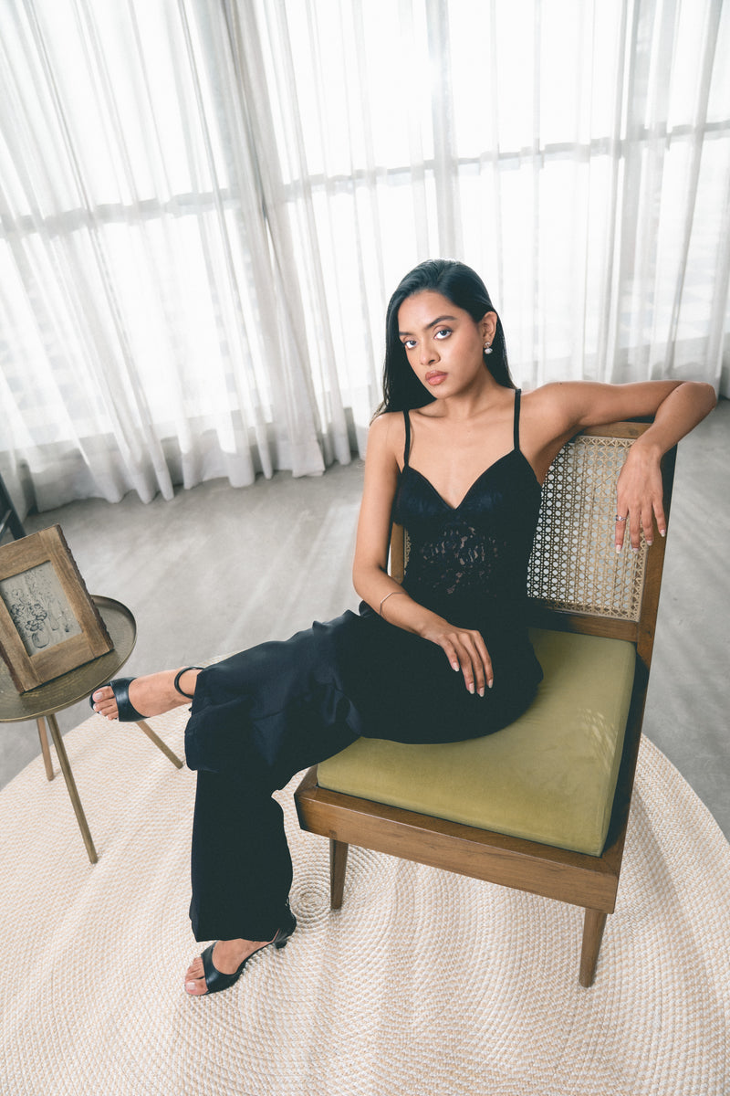 Lace Strap Top