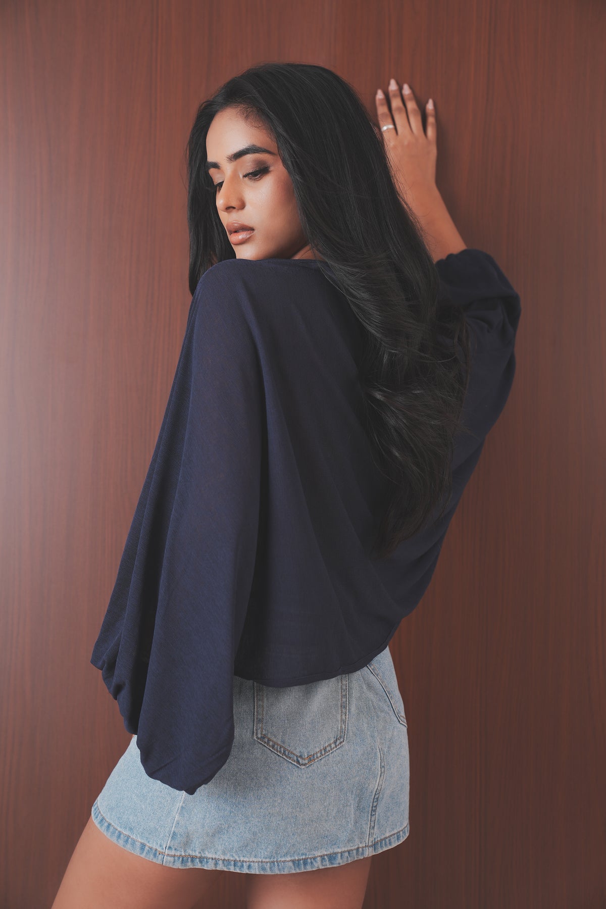 Voluminous Sleeve Jumper
