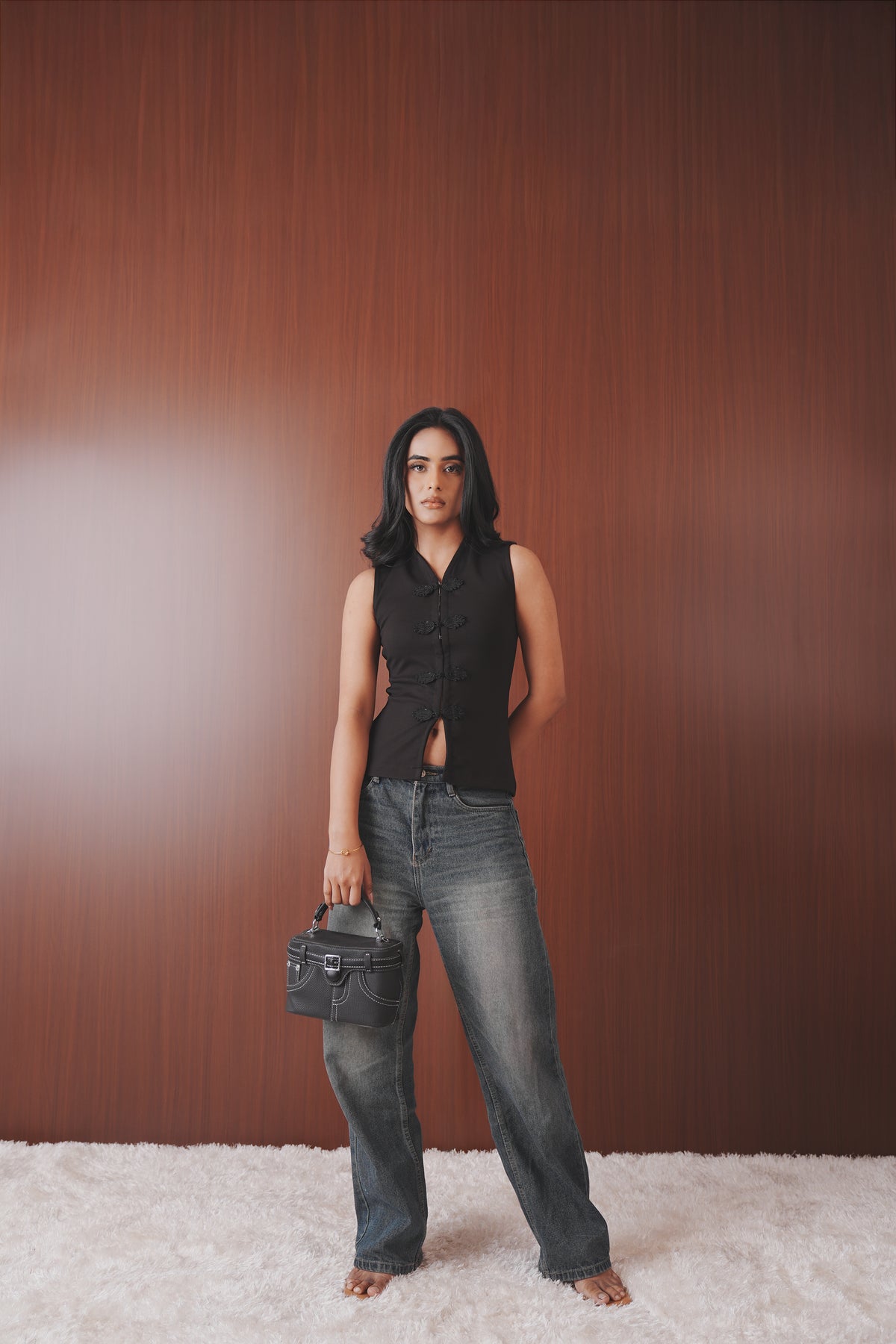 Frog Fastening Waistcoat