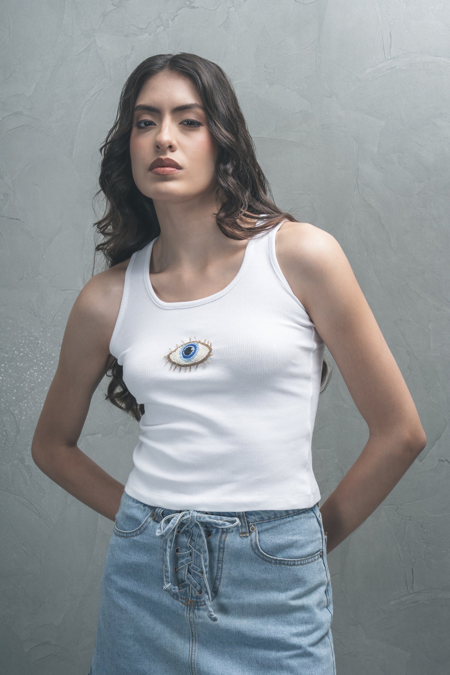 Beaded Tank Top
