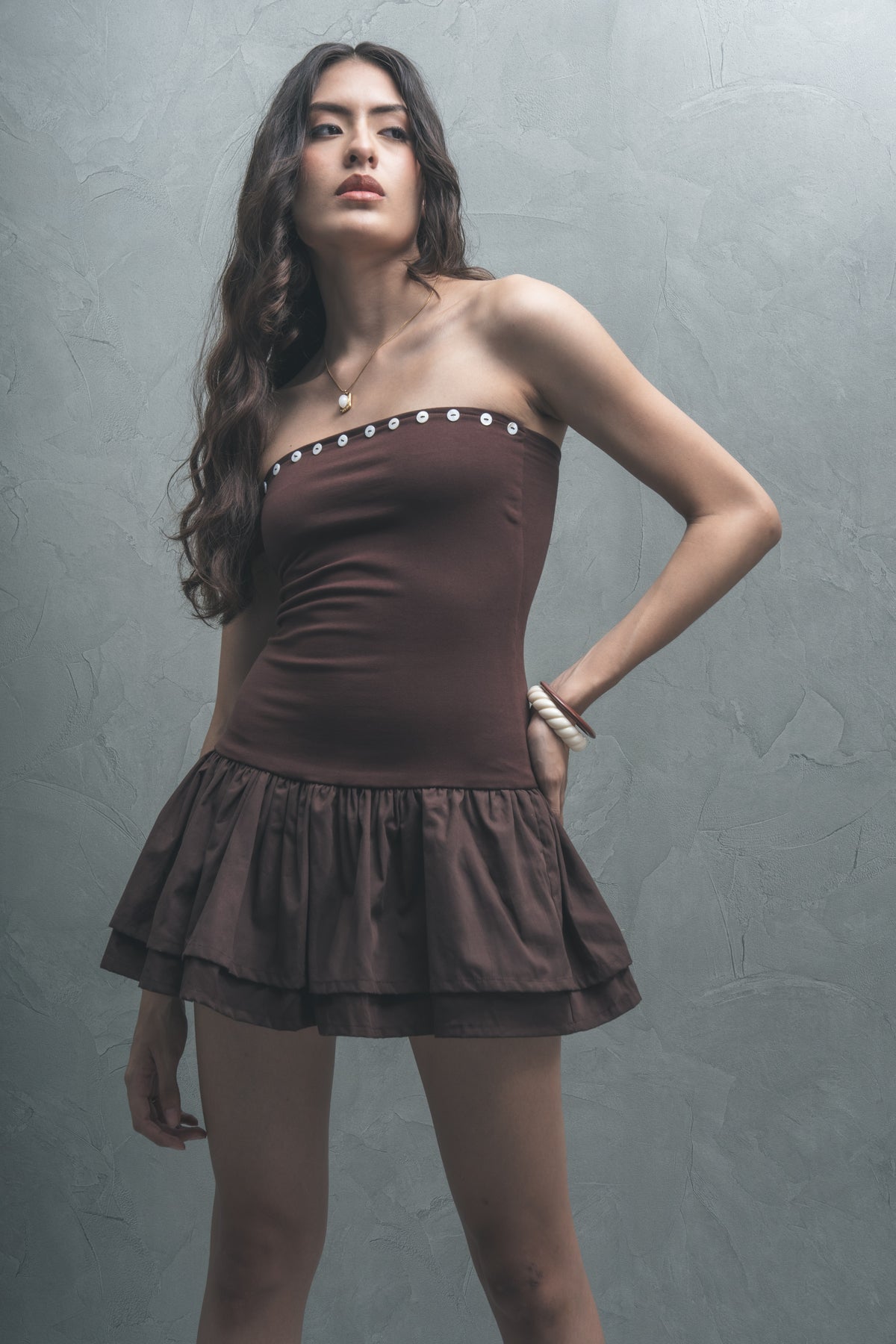 Ruffled Mini