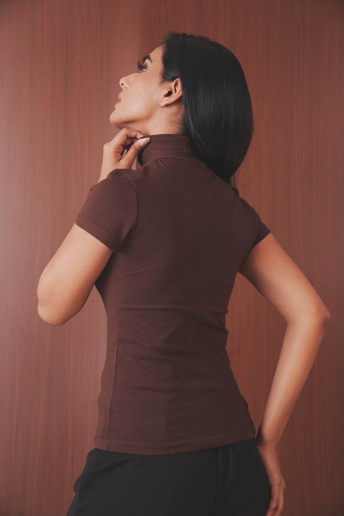 Fitted Jersey Top
