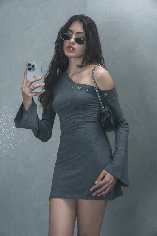 Off-Shoulder Bodycon Mini
