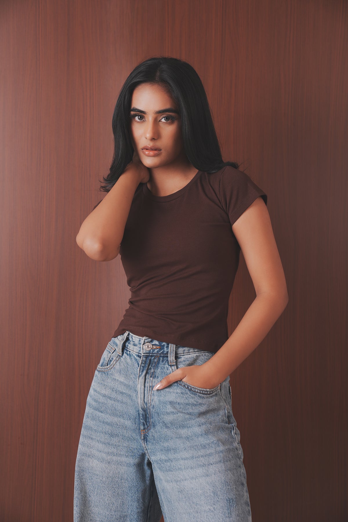Cotton Fitted T-Shirt