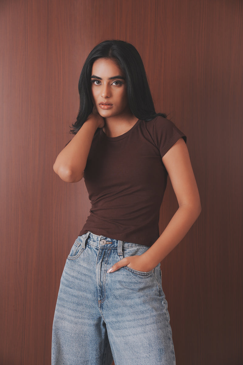 Cotton Fitted T-Shirt