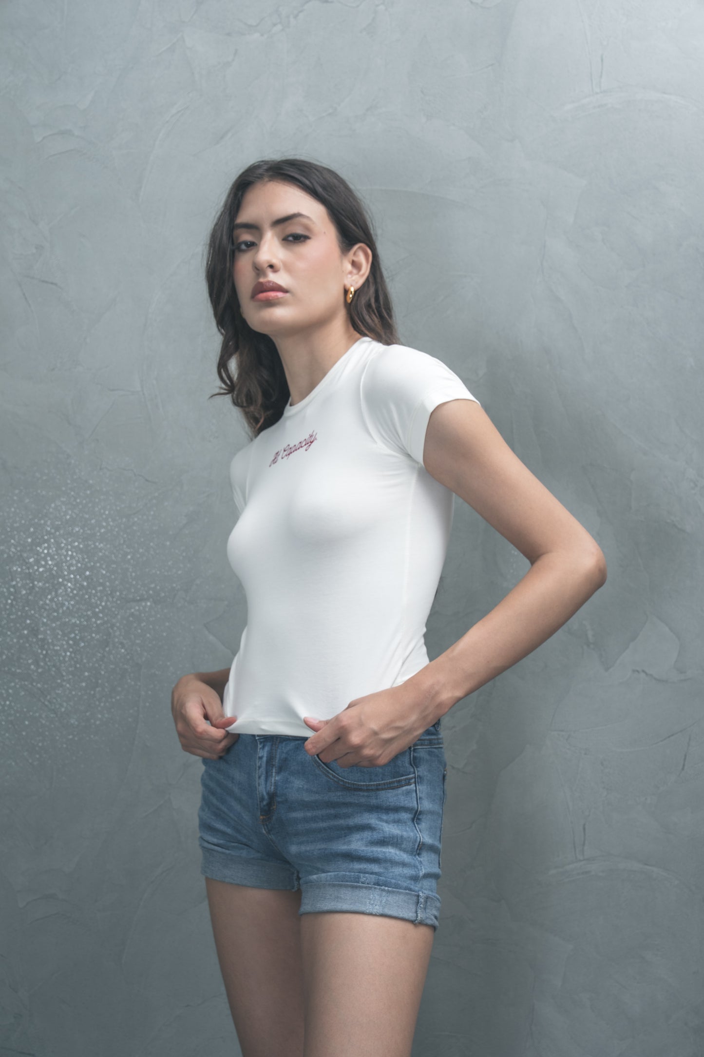 Short Sleeve Slogan T-shirt
