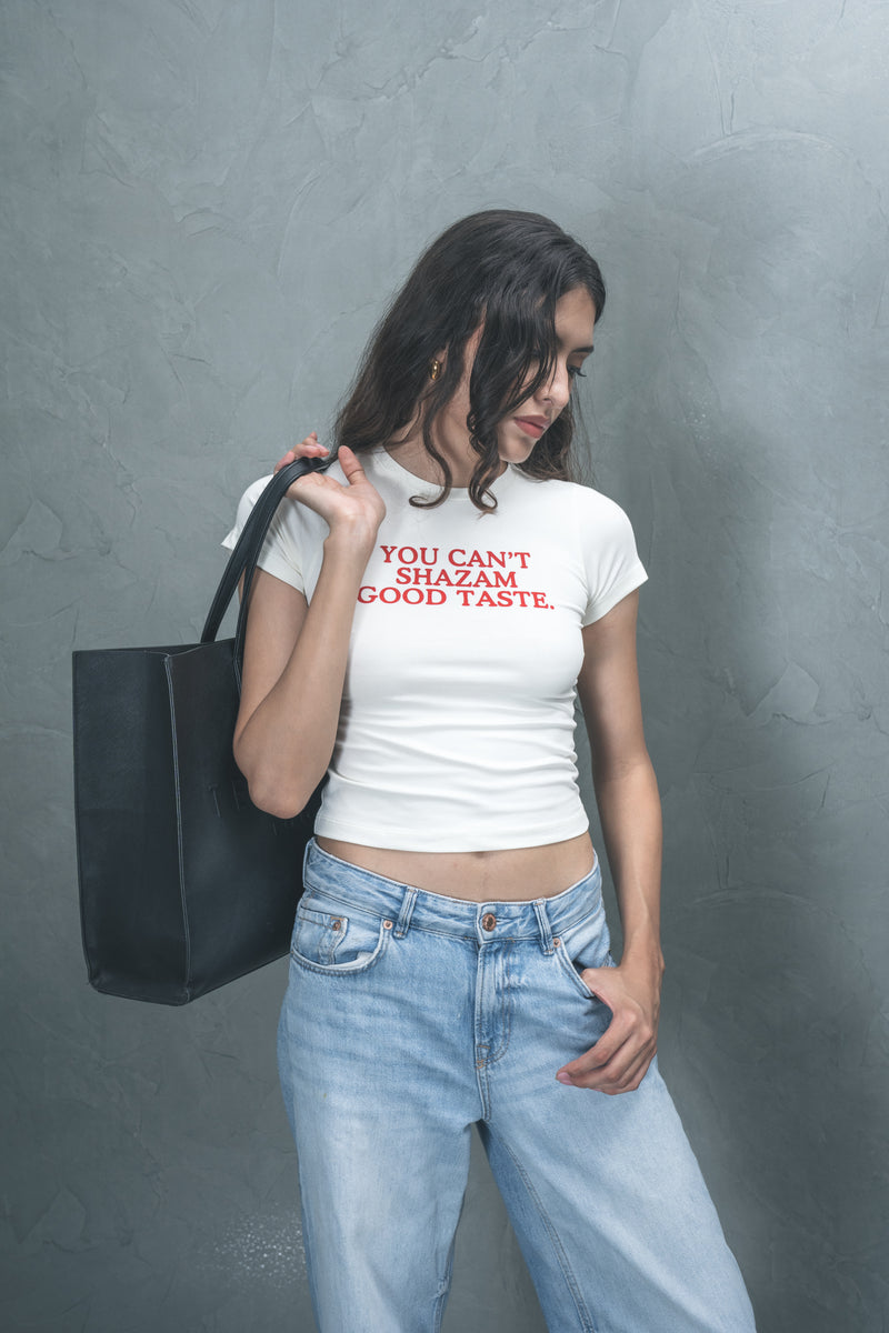 Short Sleeve Slogan T-shirt