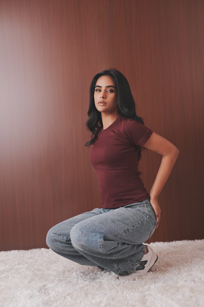 Short Sleeve Fitted T-Shirt
