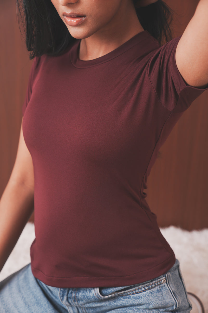 Short Sleeve Fitted T-Shirt