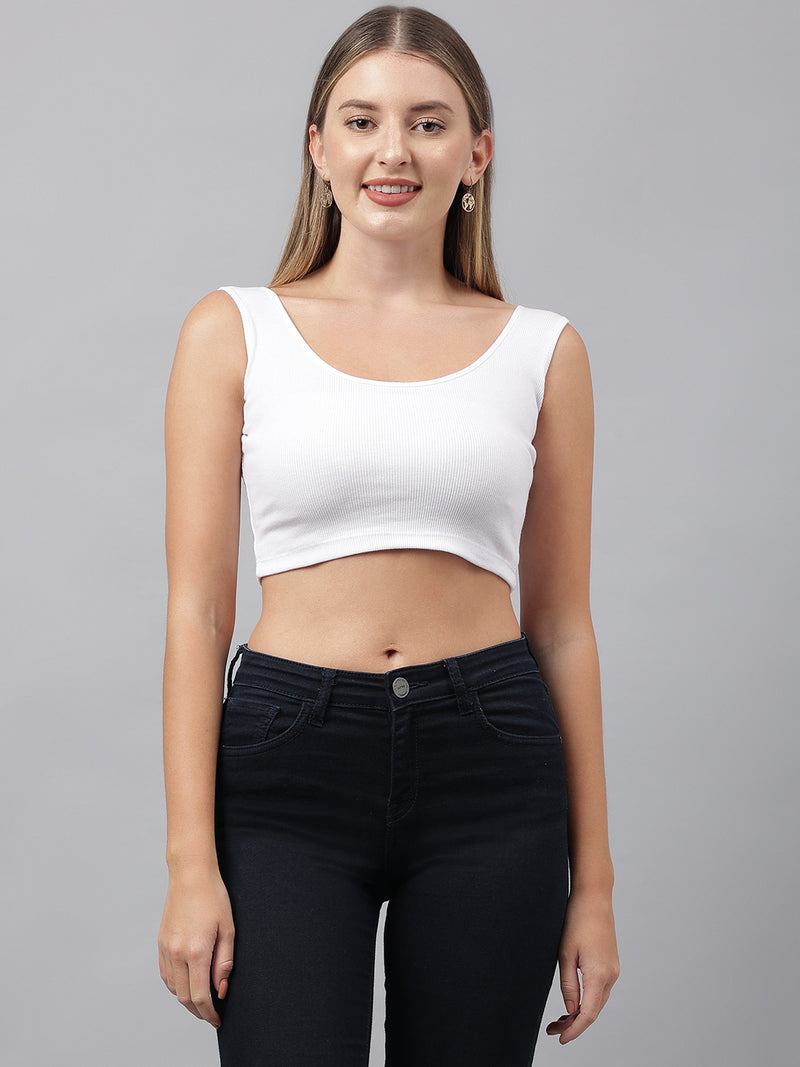 White Vest Top