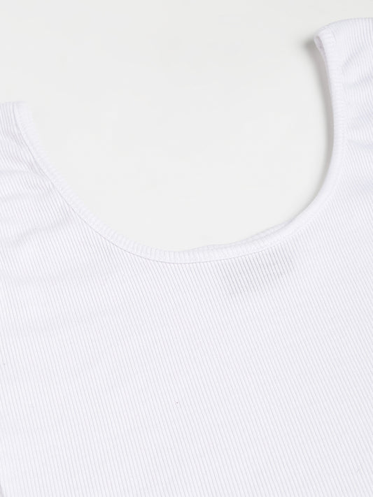 White Vest Top