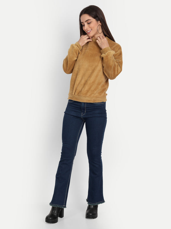 Camel Fur Top