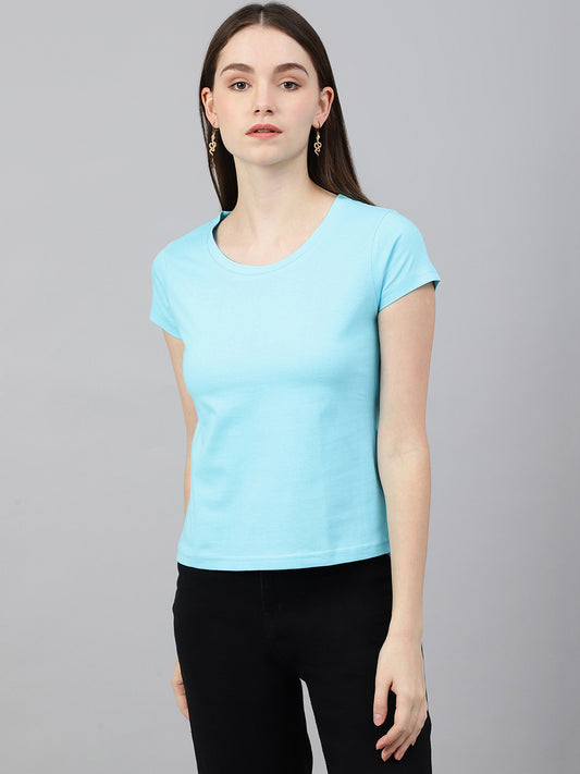 Aqua Regular T-Shirt