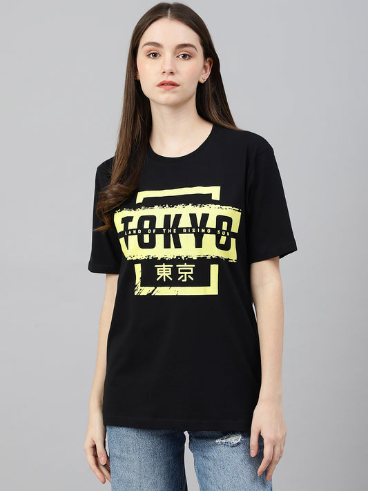 Graphic Drop Shoulder T-Shirt