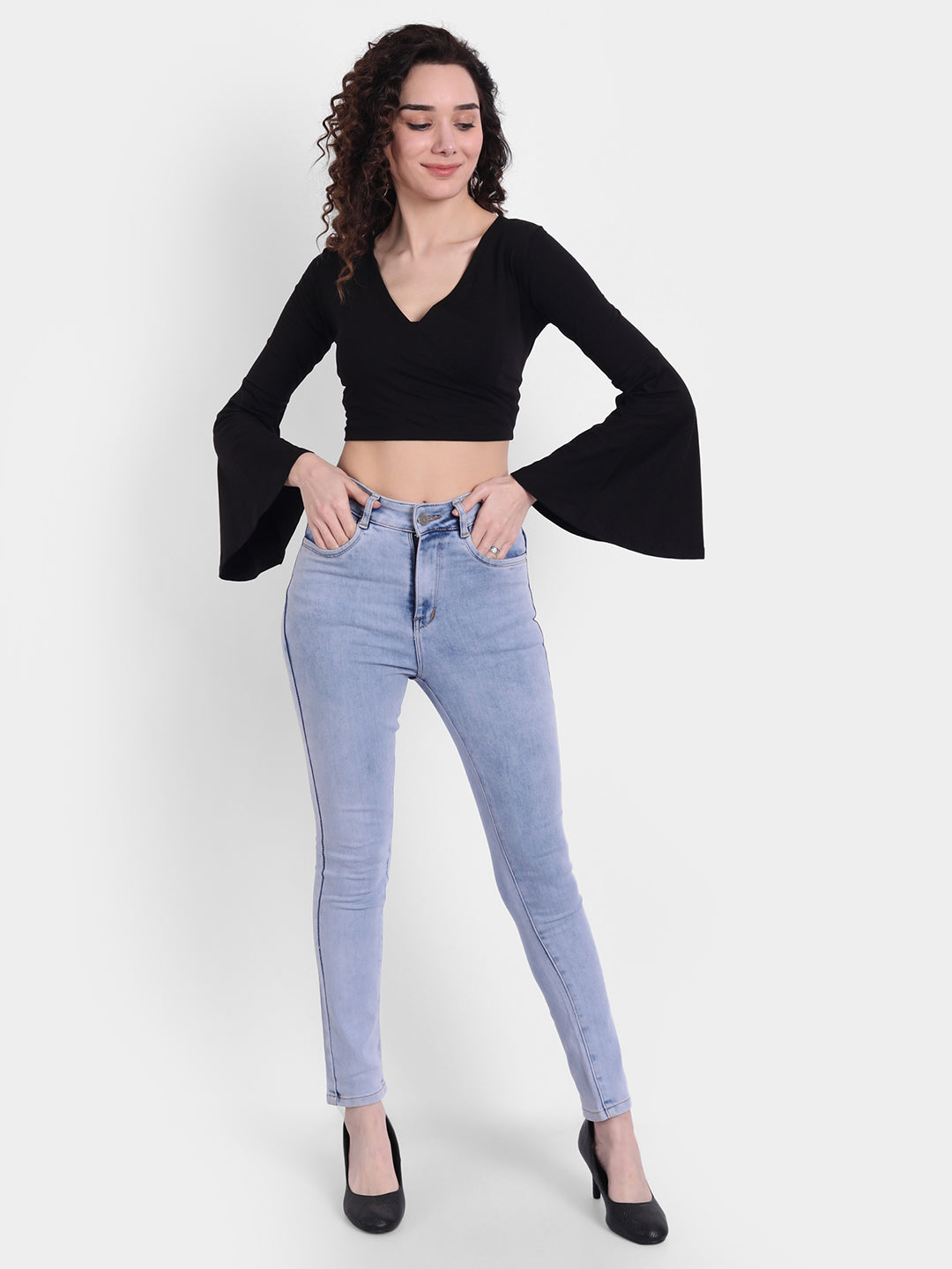 Black Splice Top